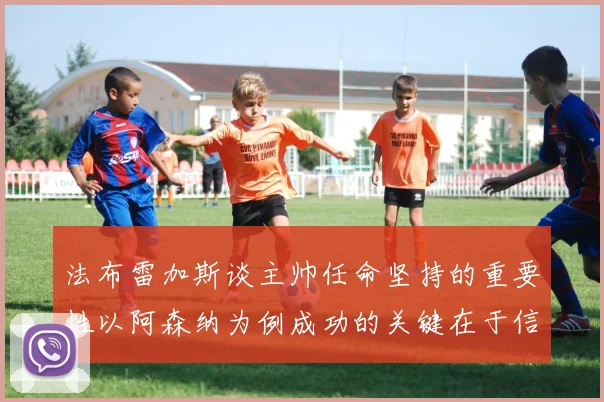 法布雷加斯谈主帅任命坚持的重要性以阿森纳为例成功的关键在于信任与耐心